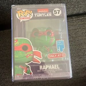 Funko Pop Teenage Mutant Ninja Turtle Ralphael Art Series Unsealed